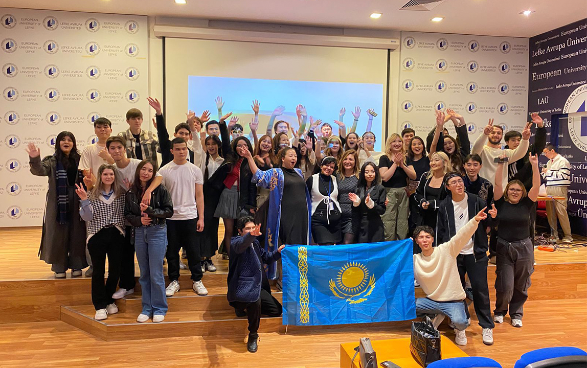 Kazakhstan Independence Day celebration on campus at European University of Lefke