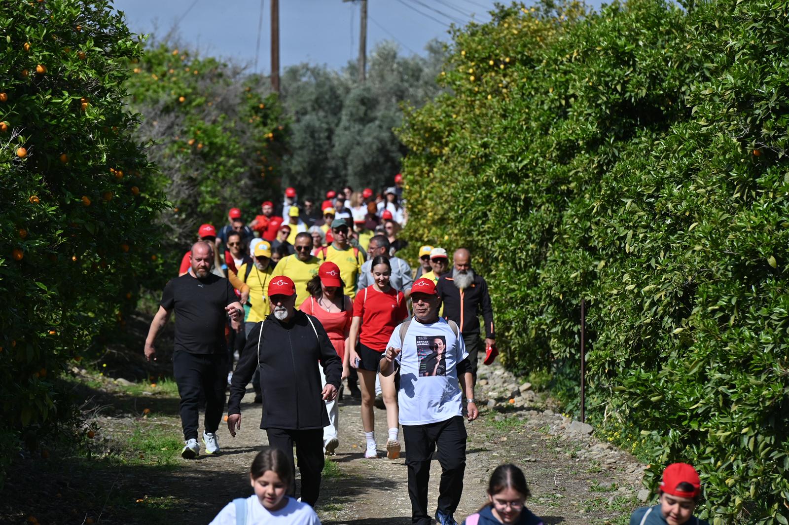 23rd Orchid Walk Raises Cancer Awareness in Lefke 